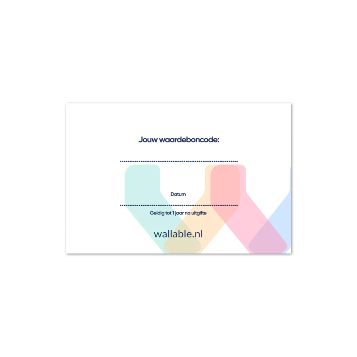 Wallable cadeaukaart