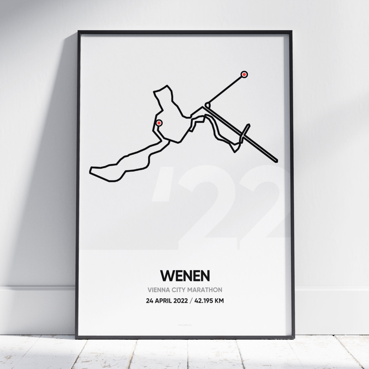 2022 Marathon Wenen poster