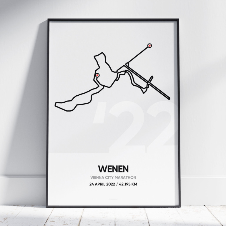 2022 Marathon Wenen poster