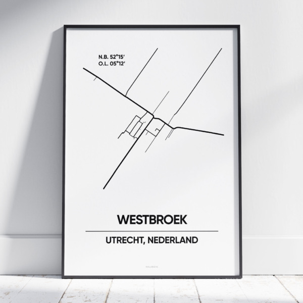Westbroek stad poster