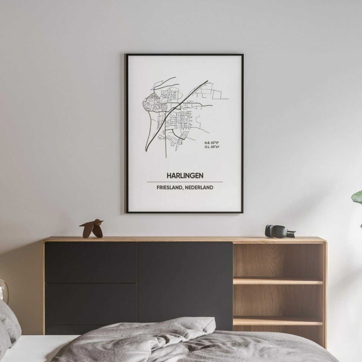 Harlingen stad poster