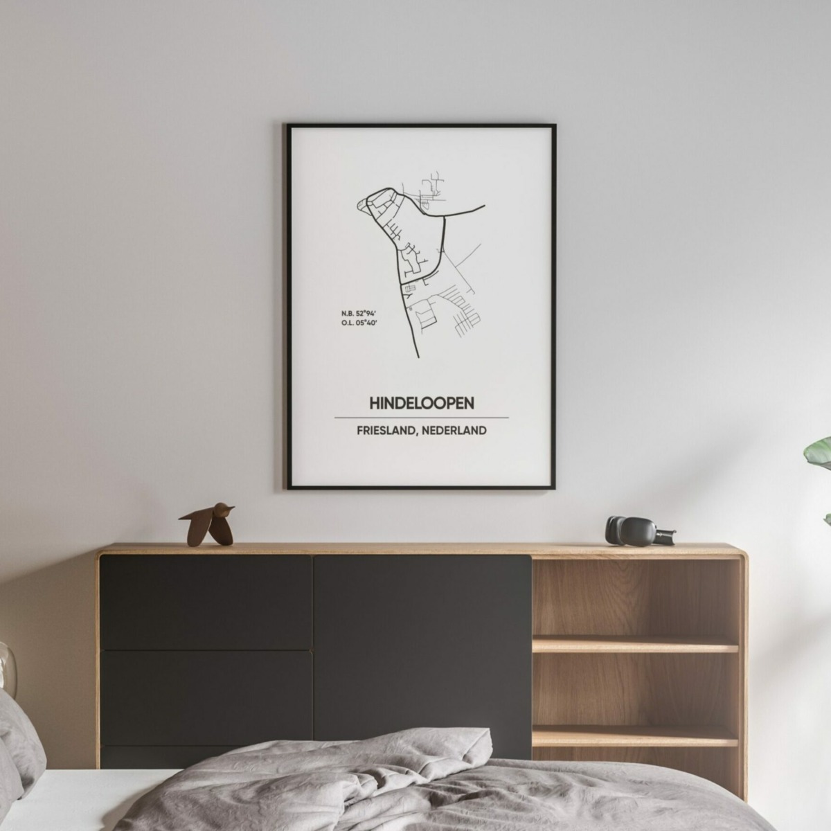 Hindeloopen stad poster