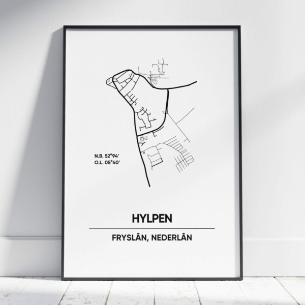 Hylpen stad poster