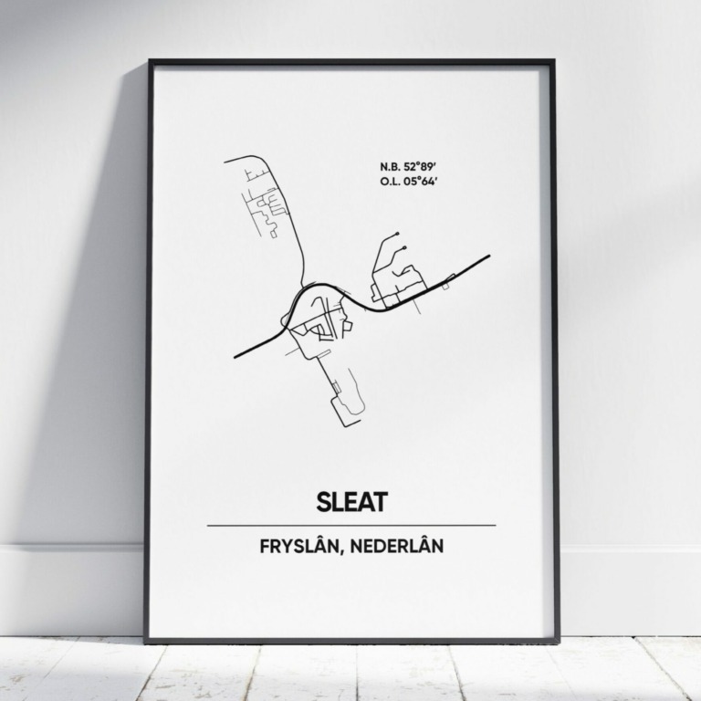 Sleat stad poster