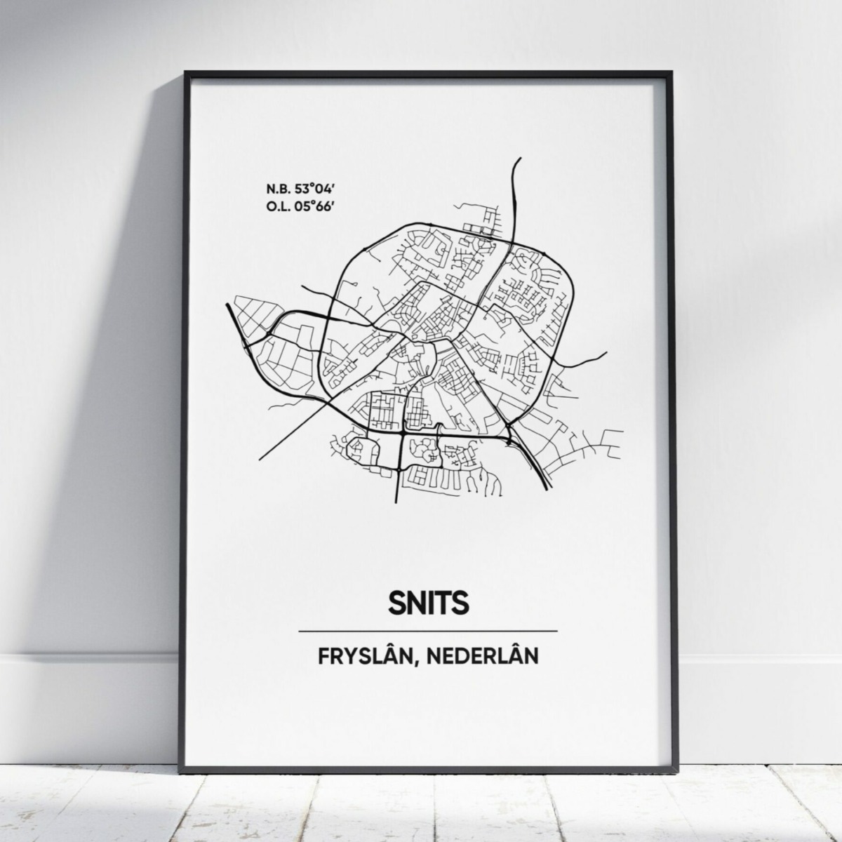Snits stad poster
