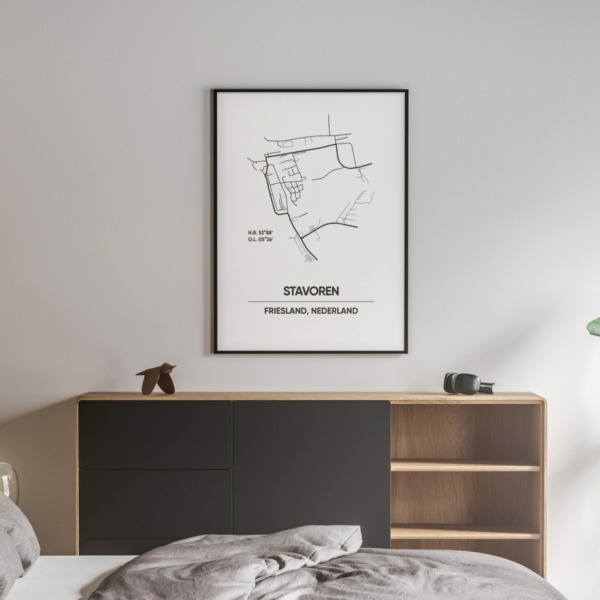 Stavoren stad poster