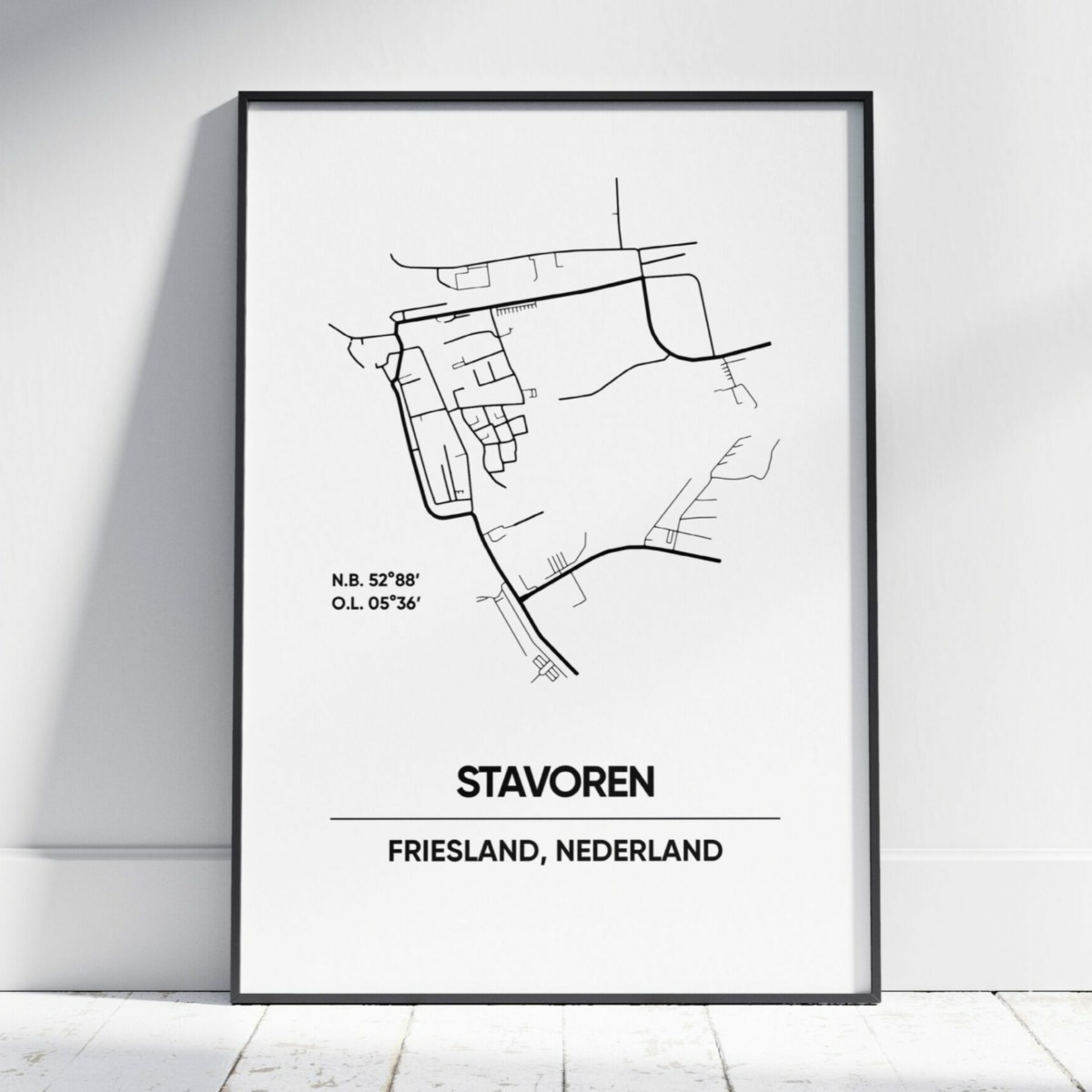 Stavoren stad poster Stavoren stad poster