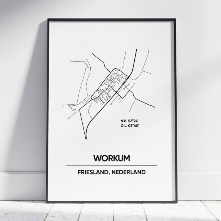 Workum stad poster