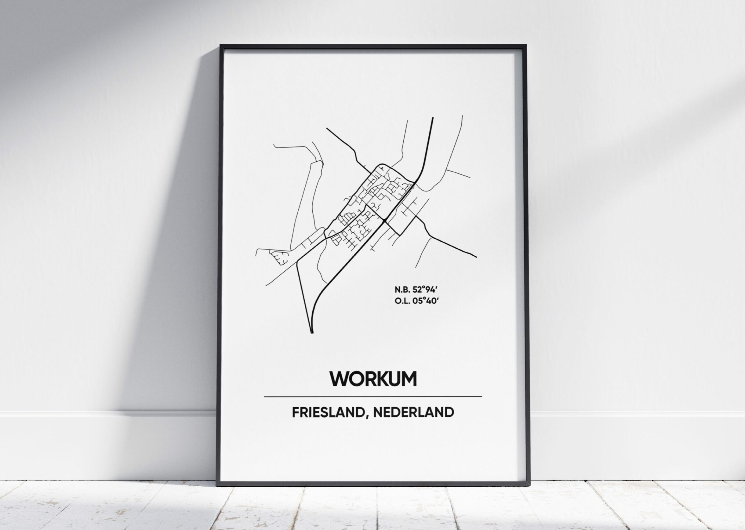 Workum Stad Poster Wallable