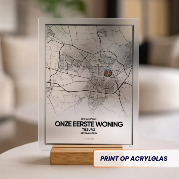 Bijzondere locatie acrylglas print