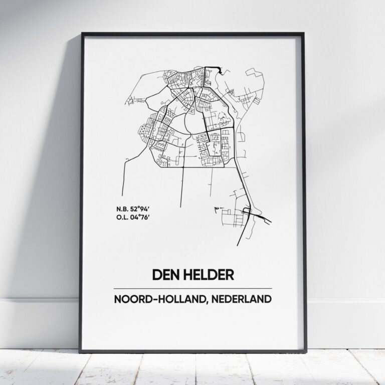Den Helder stad poster