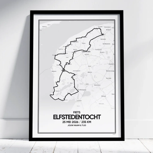 Fiets Elfstedentocht 2026 poster