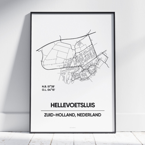 Hellevoetsluis stad poster