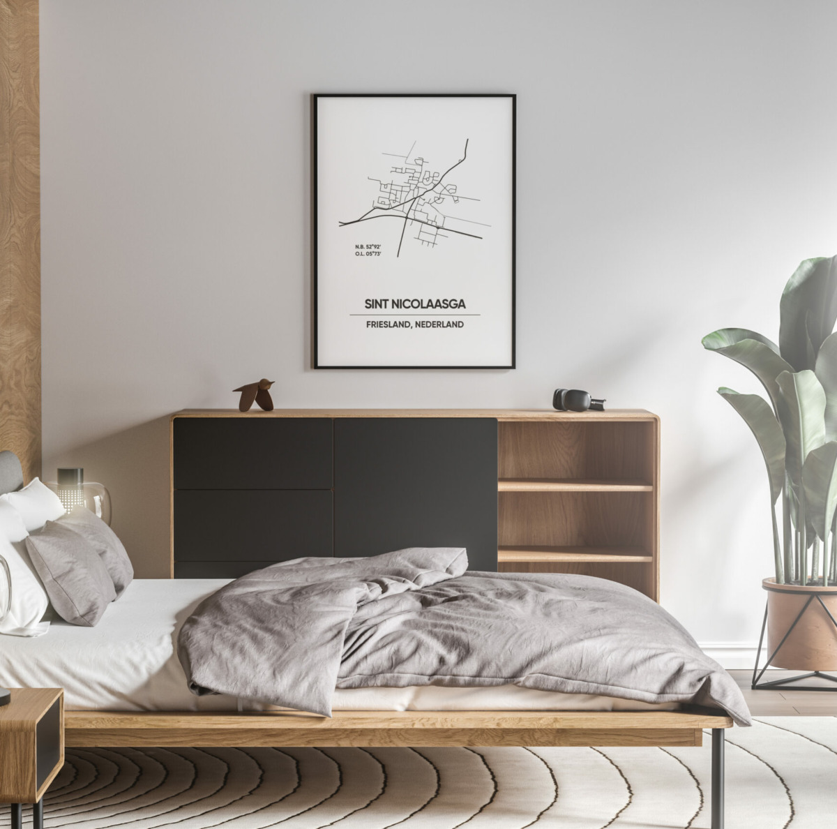 Sint Nicolaasga stad poster