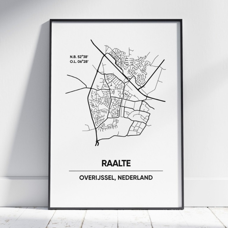 Raalte stad poster