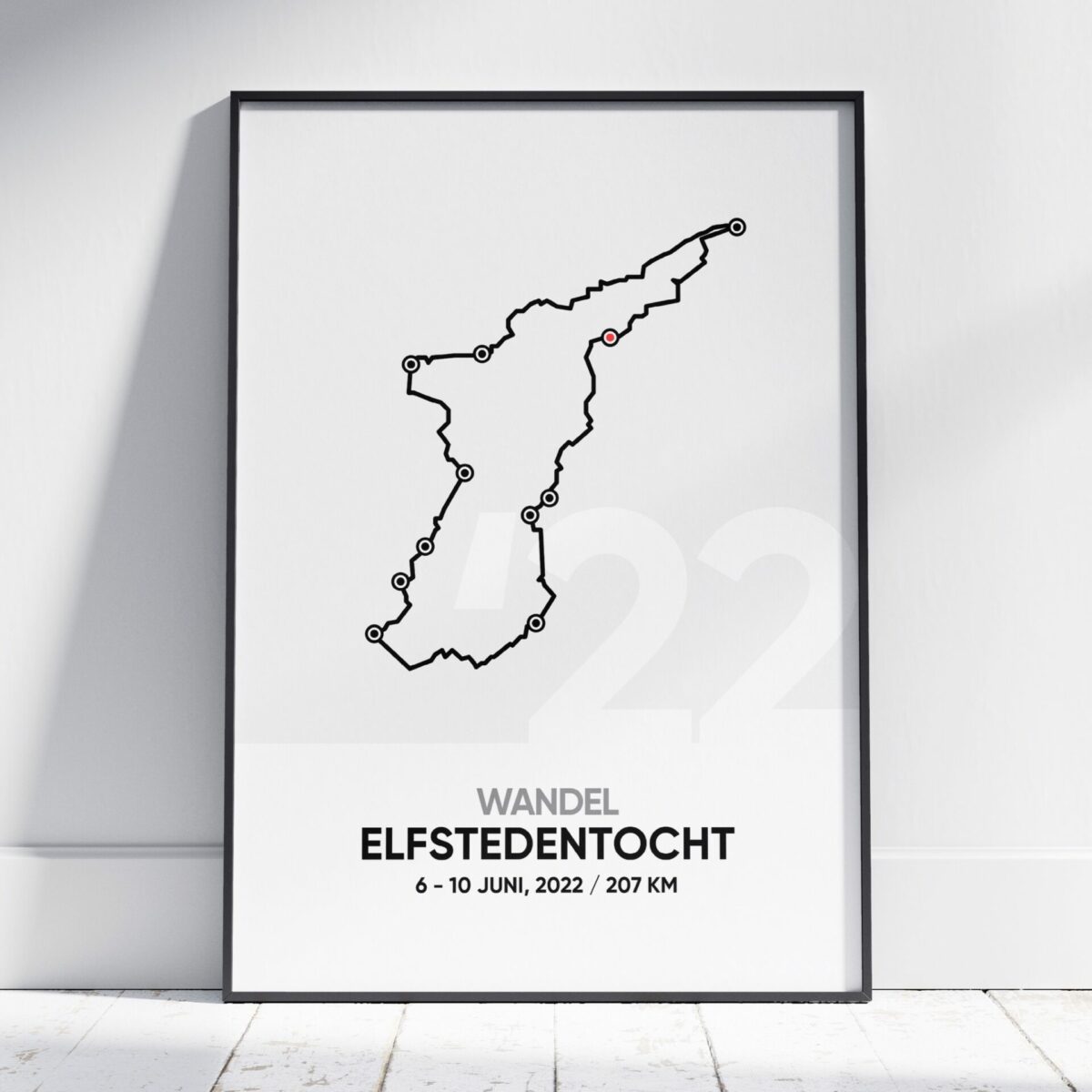 2022 Wandel Elfstedentocht Poster