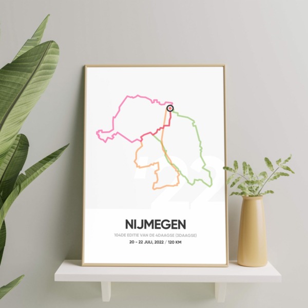 (3Daagse) 4Daagse Nijmegen 120km poster 2022