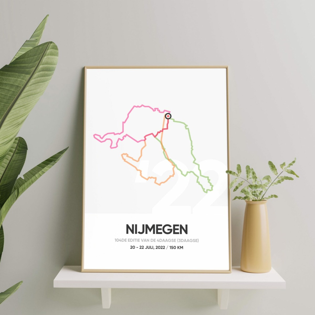 (3Daagse) 4Daagse Nijmegen 150km poster 2022