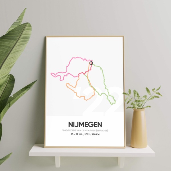 (3Daagse) 4Daagse Nijmegen 150km poster 2022