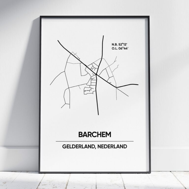 Barchem stad poster