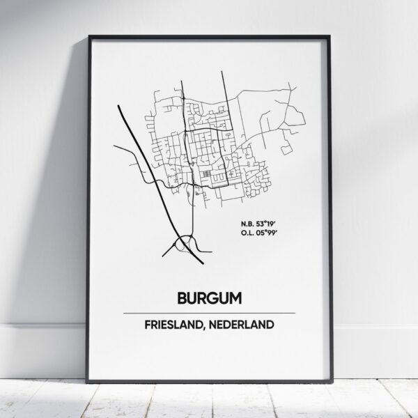 Burgum stad poster