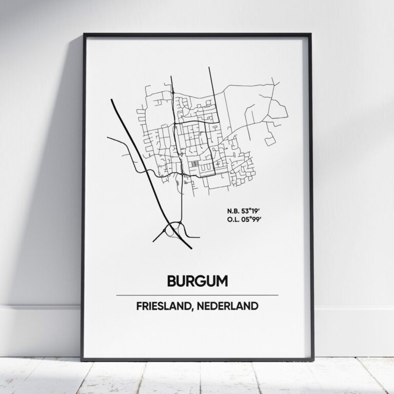 Burgum stad poster