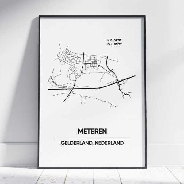 Meteren stad poster