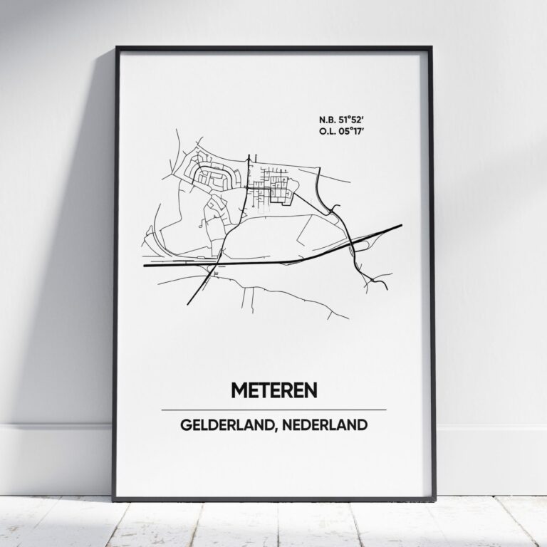 Meteren stad poster