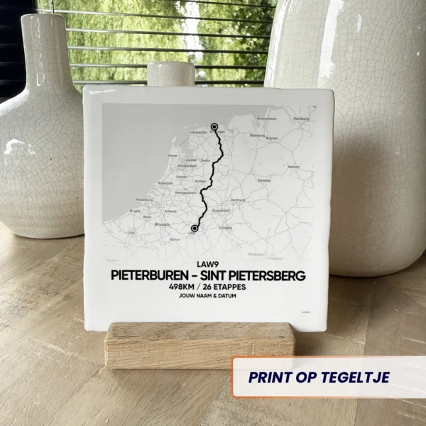 Pieterpad tegeltje