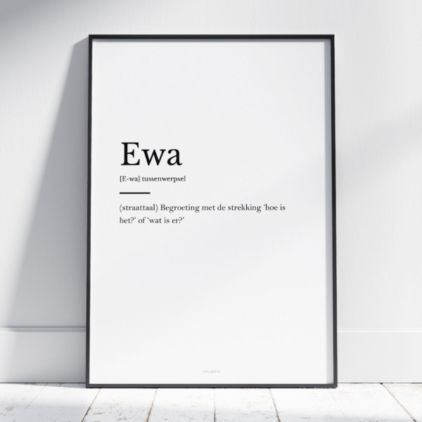 Ewa poster