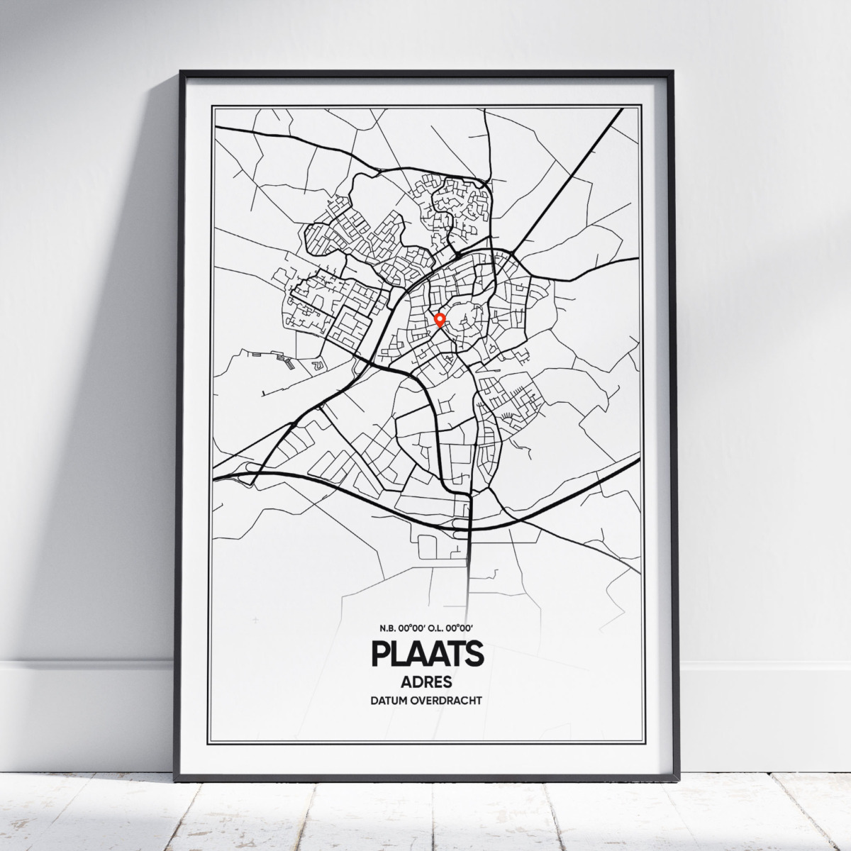 Relatiegeschenk makelaar met kader Relatiegeschenk makelaar met kader