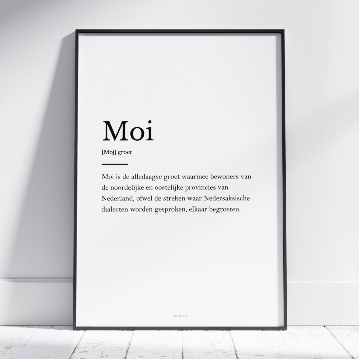 Moi poster