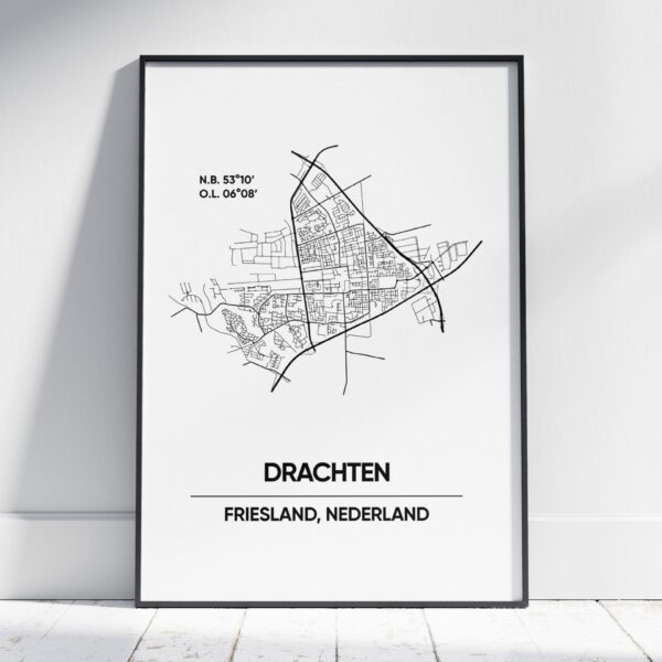 Drachten stad poster