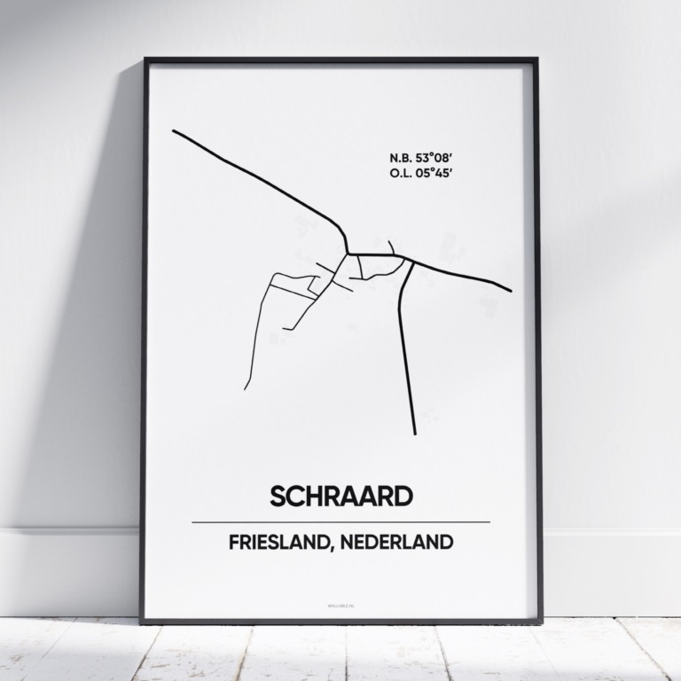 Schraard stad poster