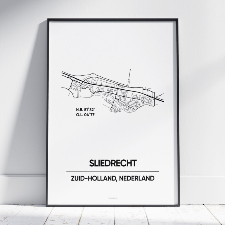 Sliedrecht stad poster