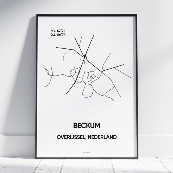 Beckum stad poster