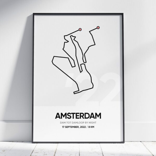 2022 Dam tot Damloop by Night poster