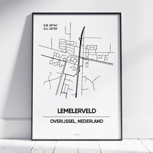 Lemelerveld stad poster