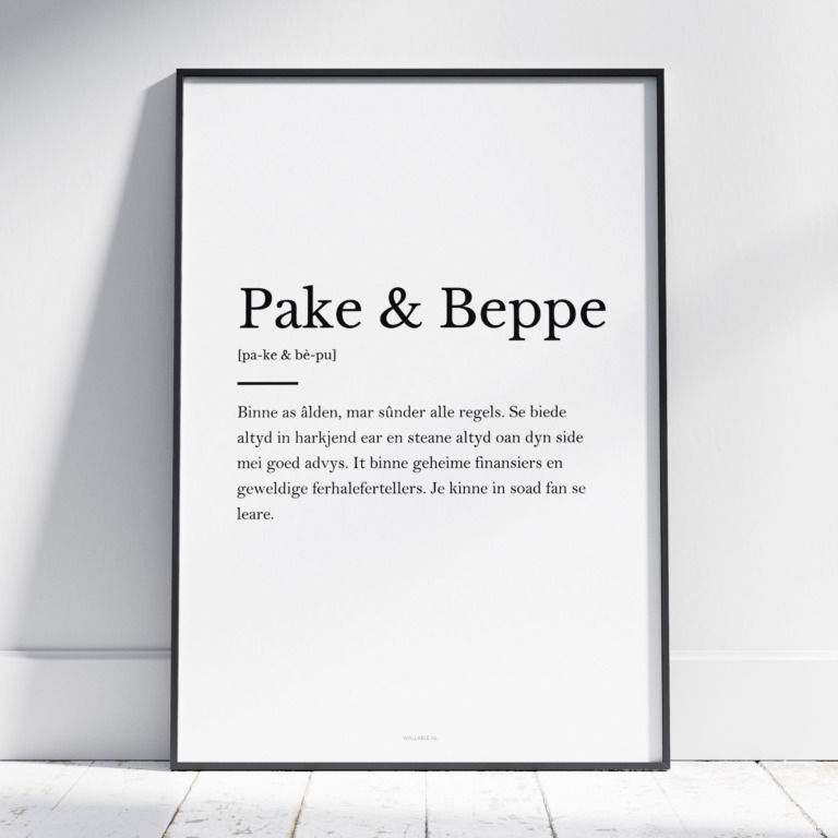 Pake & Beppe poster