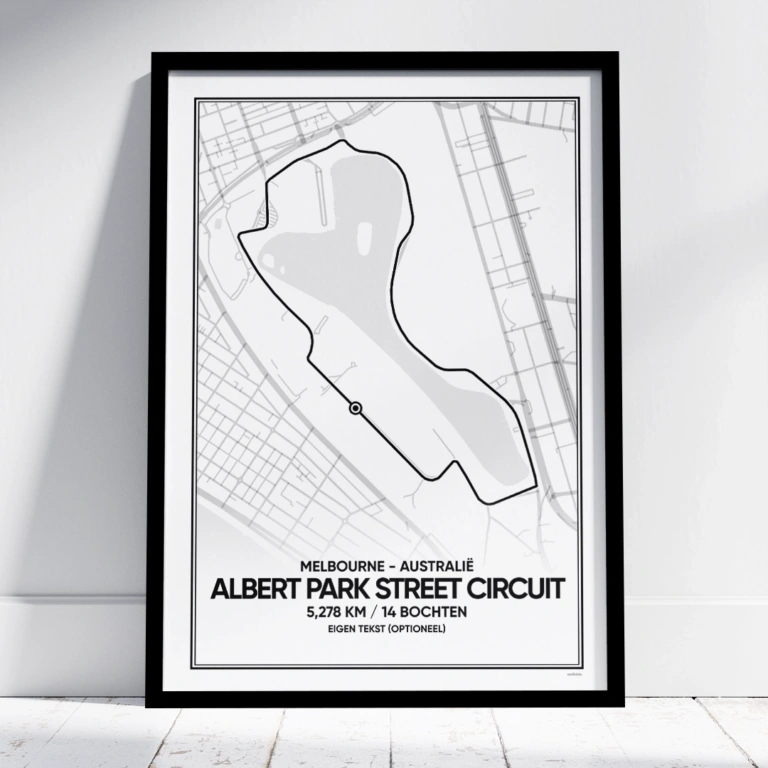Albert Park Street Circuit poster