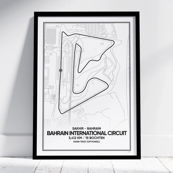 Bahrain International Circuit poster