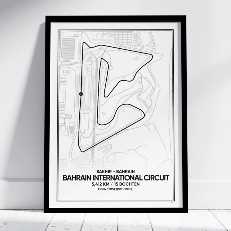 Bahrain International Circuit poster