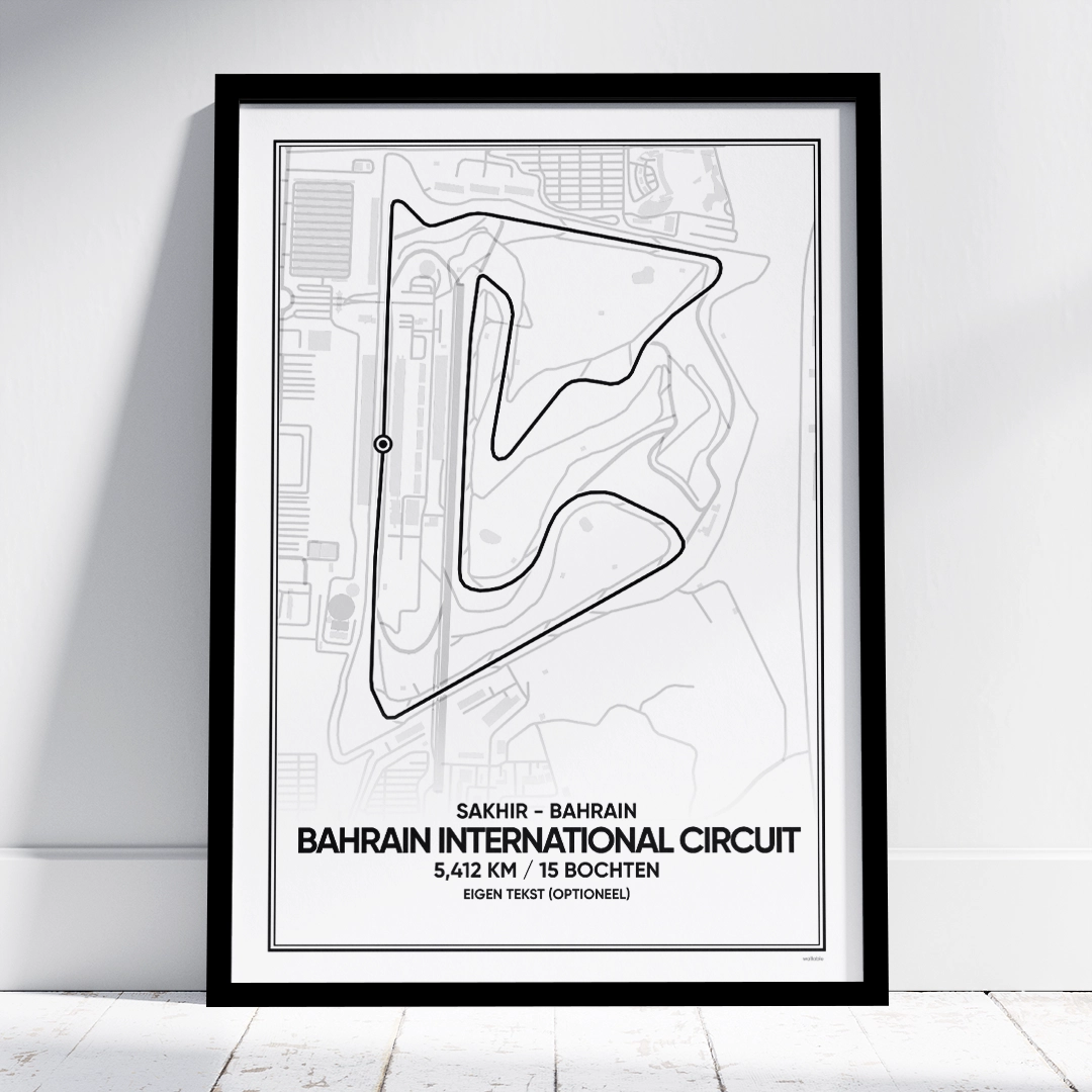 Bahrain International Circuit poster