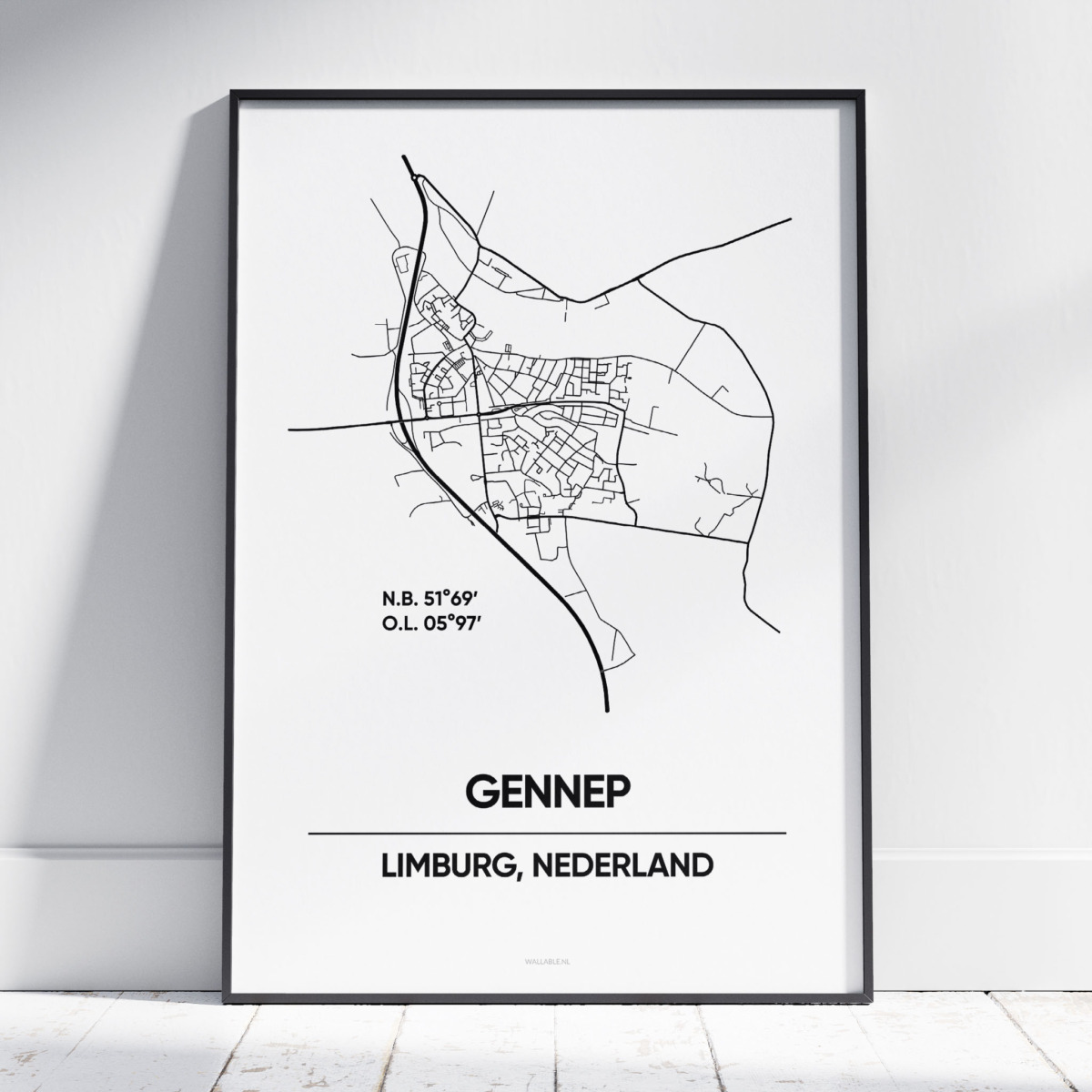 Gennep stad poster Gennep stad poster