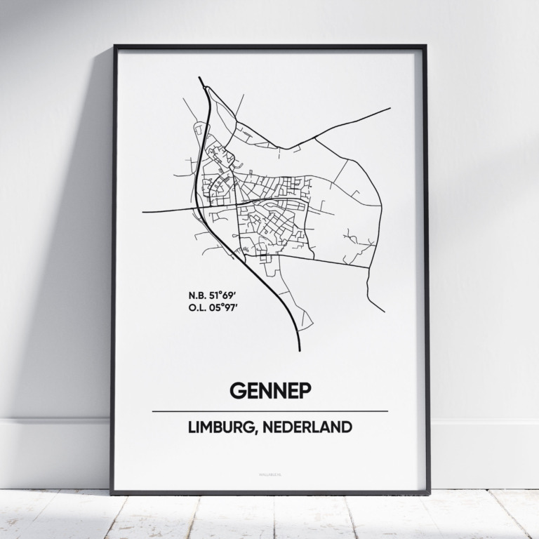 Gennep stad poster