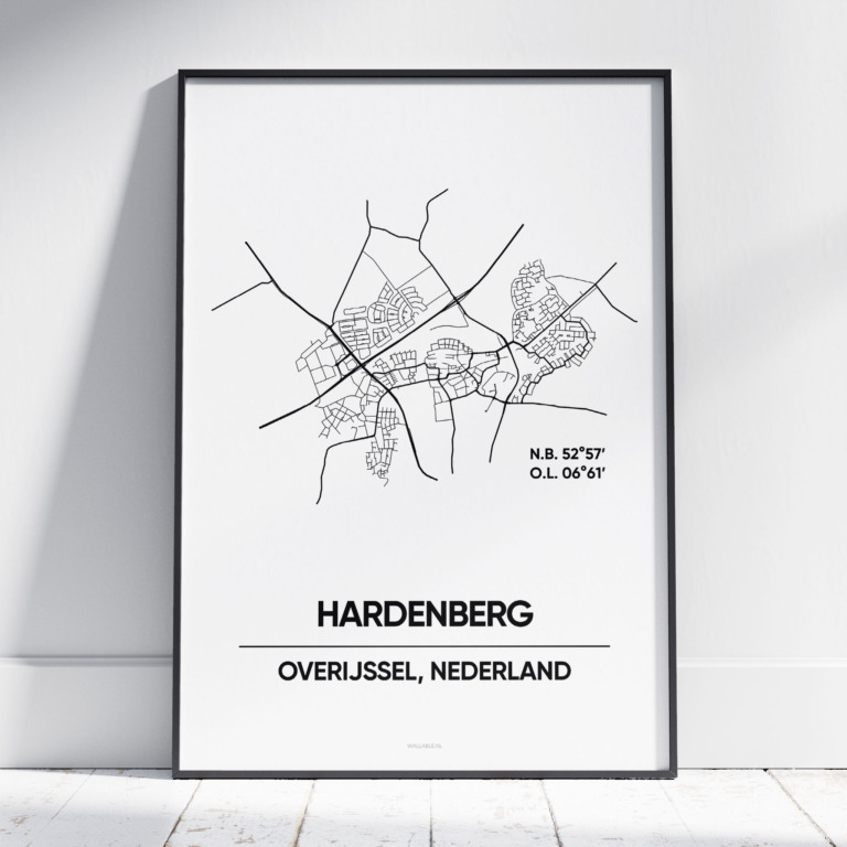 Hardenberg stad poster