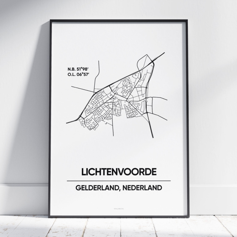Lichtenvoorde stad poster