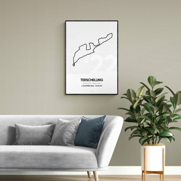 2022 Berenloop Terschelling Marathon Poster