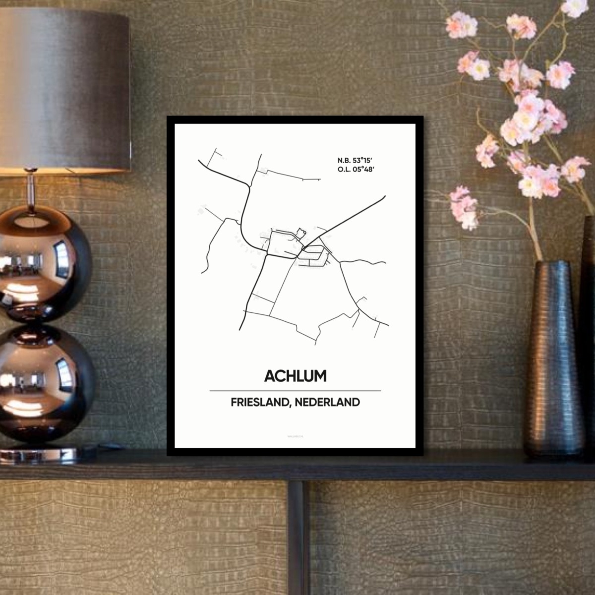 Achlum stad poster