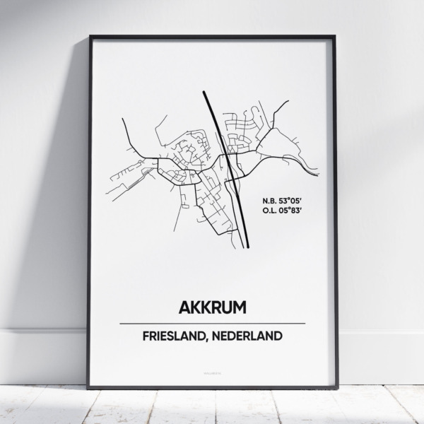 Akkrum stad poster